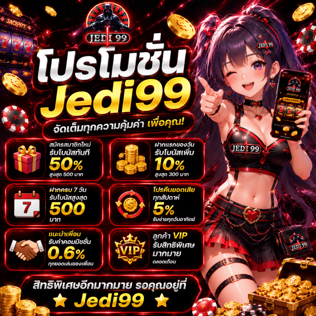 โปรโมชั่น Jedi99 ดีจริงไหม? เล่าจากคนที่กดรับมาหลายรอบ